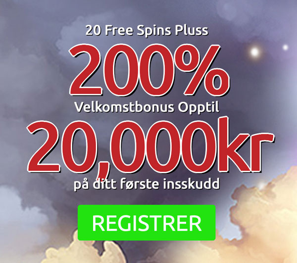 spin station 200% bonus opptil 20 000 kr
