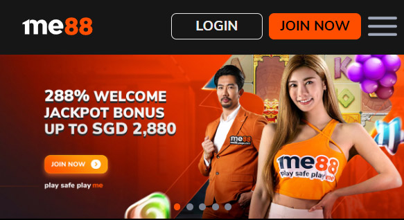 Me88 Best Mobile Casino App in Singapore Homepage